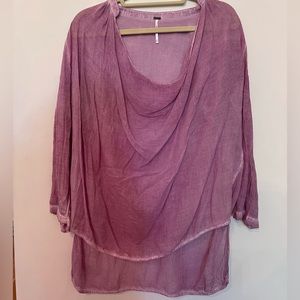 Free People Lilac Tunic